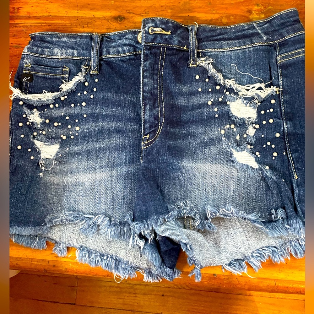 Kancan denim shorts